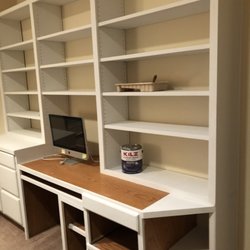 Woodshop  Restoration - Built in book shelf's