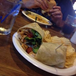 Broad Street Bar - Buffalo chicken wrap