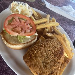 Blue Anchor - Cod burger