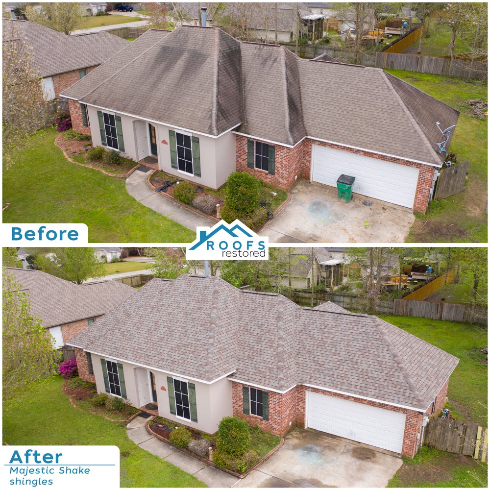 Slide of Roofs Restored