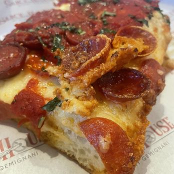 Slice House by Tony Gemignani - Rosa- Detroit style - Pizza Near Me - Castro Valley, California Slice House by Tony Gemignani - Rosa- Detroit style - Pizza Near Me - Castro Valley, California