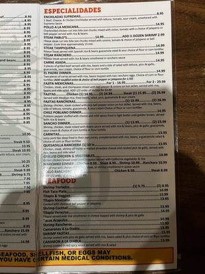 Menu photo 1 Los Pablos Mexican Restaurant Dalton, GA Menu photo 1 Los Pablos Mexican Restaurant Dalton, GA