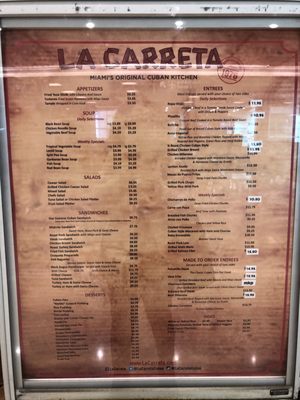 Menu photo 4 La Carreta Restaurant Miami, FL Menu photo 4 La Carreta Restaurant Miami, FL
