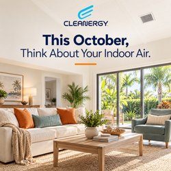 Cleanergy  - This October, give your indoor air some attention.