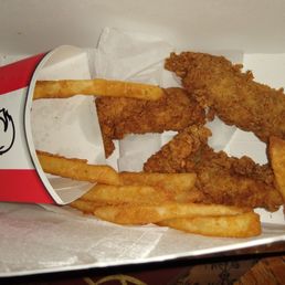 3 chicken tenders with fries 3 chicken tenders with fries