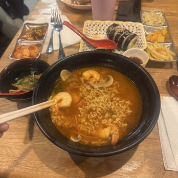 Hot Kimchi - Spicy Seafood Ramon was FIRE and hot as advertised!! - Korean Near Me - Crestview, Florida Hot Kimchi - Spicy Seafood Ramon was FIRE and hot as advertised!! - Korean Near Me - Crestview, Florida