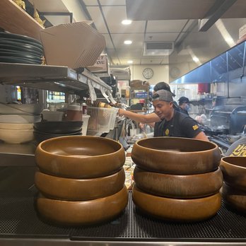 Hanuman Thai Eatery - Kitchen glance: working hard to create the exquisite entrees - Thai Near Me - Costa Mesa, California