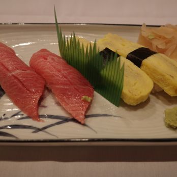 Sushi Gen - One order each of Fatty Tuna and Egg - Sushi Bars Near Me - Los Angeles, California Sushi Gen - One order each of Fatty Tuna and Egg - Sushi Bars Near Me - Los Angeles, California