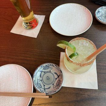 Blue Sushi Sake Grill - Kirin Draft, Cucumber Jalapeño Margarita - Sushi Bars Near Me - Tempe, Arizona Blue Sushi Sake Grill - Kirin Draft, Cucumber Jalapeño Margarita - Sushi Bars Near Me - Tempe, Arizona
