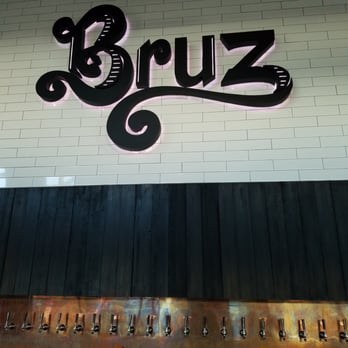 Bruz Beers - Sign above the taps - Breweries Near Me - Denver, Colorado