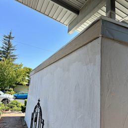Replaced rotted facia board