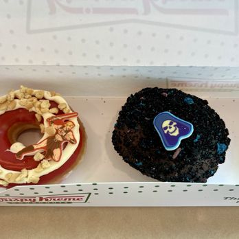 Krispy Kreme - Master of Universe He-man and skeletor donuts! - Donuts Near Me - Ontario, California