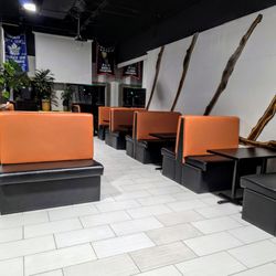 On the Bun Burgers - Seating Area at On the Bun Burgers
