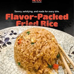 Kobe Seafood & Steak - Savory, satisfying, and packed with flavor, our Fried Rice is the perfect complement to your favorite Kobe meal.