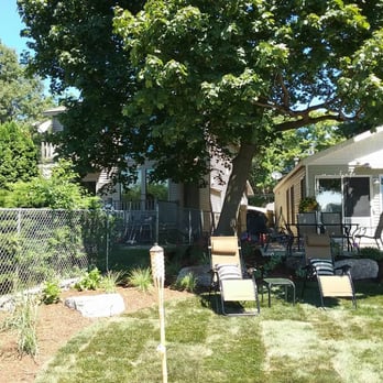 Rose Landscape Services - the back yard of a home - Landscaping Near Me - Marne, Michigan