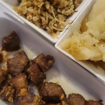 Havana Moon - Masita's with fried rice & yuca w/ Cuban mojo - Cocktail Bars Near Me - Chacalal, ROO