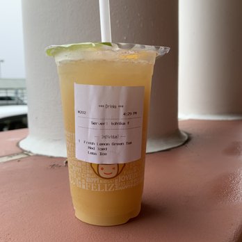 Sunmerry Bakery - Fresh Lemon Green Tea - Coffee & Tea Near Me - Edison, New Jersey