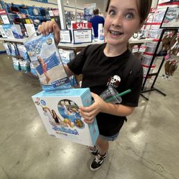 She bought it here