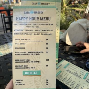 Casa Maguey - Happy hour menu - Mexican Near Me - Claremont, California Casa Maguey - Happy hour menu - Mexican Near Me - Claremont, California