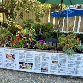 Rising Loafer Cafe & Bakery - Outside and menu - Bakeries Near Me - Lafayette, California
