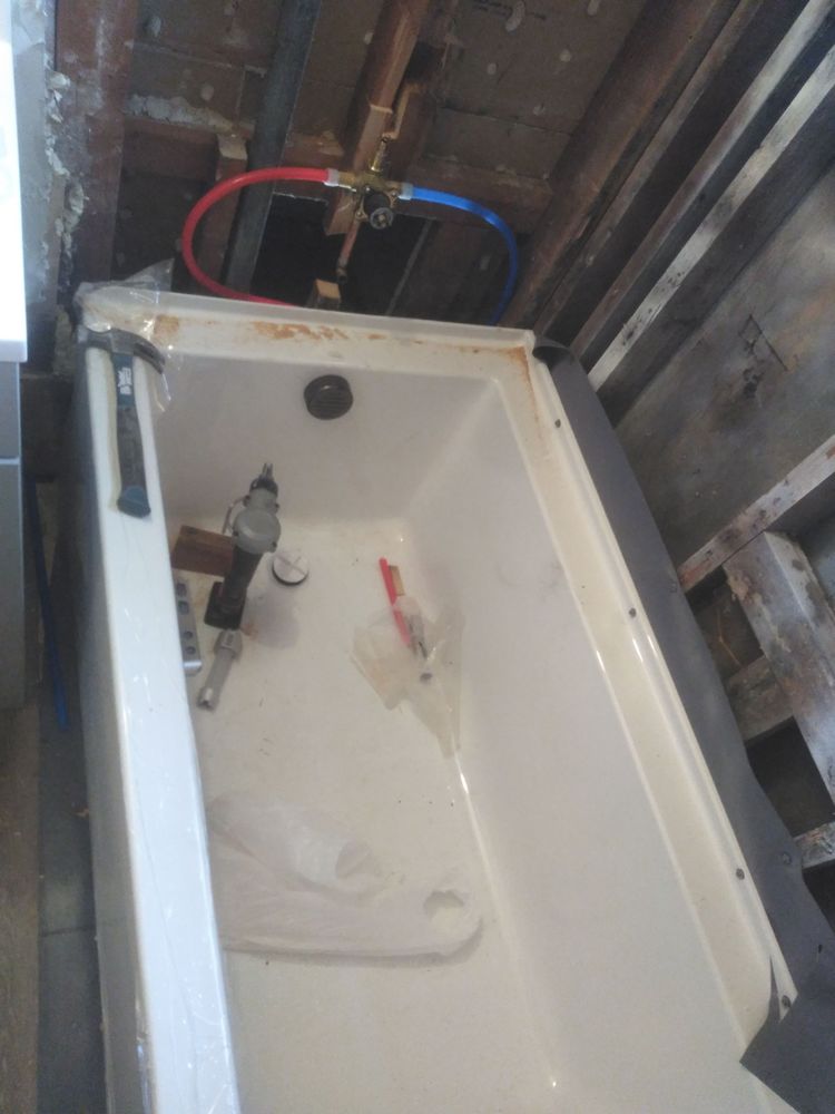 Slide of Start new plumbing
