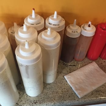 New York Eats - Amazing white sauce, hot sauce, and other condiments! - Mediterranean Near Me - Arlington, Texas