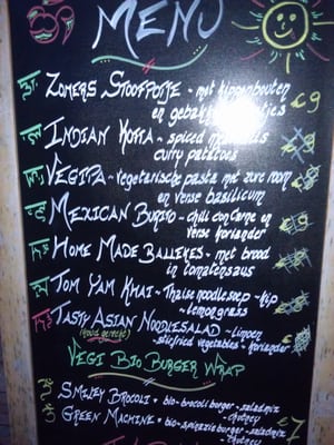 Menu photo 3 Zomerbar Antwerp, VAN