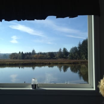 The Barge Restaurant - View from the window - American Near Me - Raymond, Washington