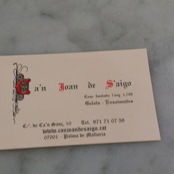 Ca'n Joan De S'Aigo - Cafeteria Near Me - Palma de Mallorca, PM