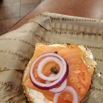 Einstein Bros. Bagels - Lox bagel - Bagels Near Me - Glenview, Illinois Einstein Bros. Bagels - Lox bagel - Bagels Near Me - Glenview, Illinois
