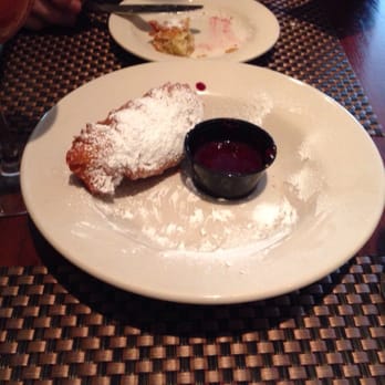 Eli's Table - Donuts- quite tasty. Wished it was chocolate sauce though instead of raspberry - Southern Near Me - Charleston, South Carolina Eli's Table - Donuts- quite tasty. Wished it was chocolate sauce though instead of raspberry - Southern Near Me - Charleston, South Carolina