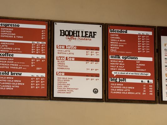 Menu photo 1 Bodhi Leaf Coffee Traders Lake Forest, CA Menu photo 1 Bodhi Leaf Coffee Traders Lake Forest, CA