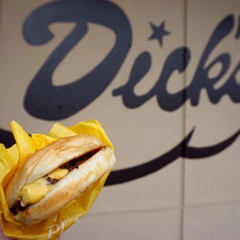Dick's Drive-In - Cheeseburger: one patty, cheese, ketchup, mustard ($2.75). - Burgers Near Me - Bellevue, Washington Dick's Drive-In - Cheeseburger: one patty, cheese, ketchup, mustard ($2.75). - Burgers Near Me - Bellevue, Washington