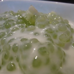 Coconut tapioca dessert