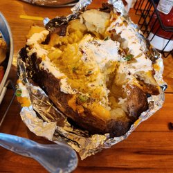 Eats & Sweets - A crazy loaded potato