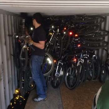 Working Bikes - Omar stacking bikes like Tetris. - Bikes Near Me - Chicago, Illinois