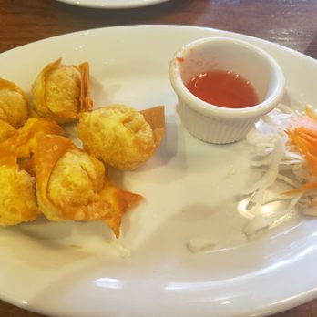 Basil Thai Cuisine - Won ton appetizer - Thai Near Me - Greenville, South Carolina Basil Thai Cuisine - Won ton appetizer - Thai Near Me - Greenville, South Carolina
