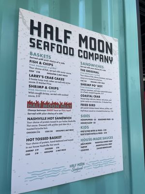 Menu photo 4 Half Moon Seafood Company Tampa, FL Menu photo 4 Half Moon Seafood Company Tampa, FL