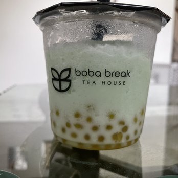 Boba Break Tea House - Honey dew smoothie with green apple boba - Bubble Tea Near Me - Norco, California Boba Break Tea House - Honey dew smoothie with green apple boba - Bubble Tea Near Me - Norco, California