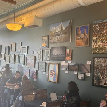 Lund Canyon Coffee - Cute local art as decor - Coffee & Tea Near Me - Flagstaff, Arizona