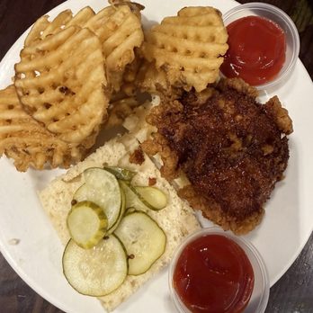 Jacob's Pickles - Honey chicken and waffle - Southern Near Me - Queens, New York