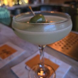 Cucumber ginger martini with gin Cucumber ginger martini with gin