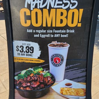 Teriyaki Madness - Menu - combo - Asian Fusion Near Me - Lake Forest, California