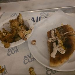 Fried Cauliflower and Arayes