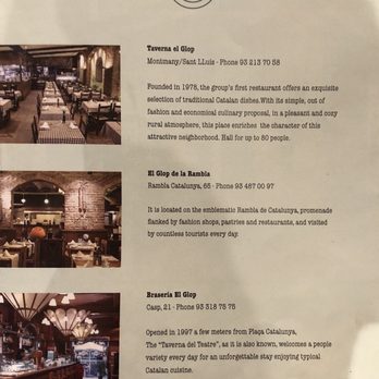 Taverna El Glop - Spanish Near Me - Barcelona, B Taverna El Glop - Spanish Near Me - Barcelona, B