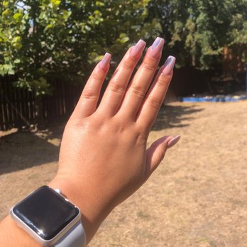 Cutie Nails - Chrome ombré nails - Nail Salons Near Me - Harker Heights, Texas