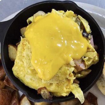 Skillets Country Kitchen - Meat and Cheese Skillet - Breakfast & Brunch Near Me - Crossville, Tennessee Skillets Country Kitchen - Meat and Cheese Skillet - Breakfast & Brunch Near Me - Crossville, Tennessee