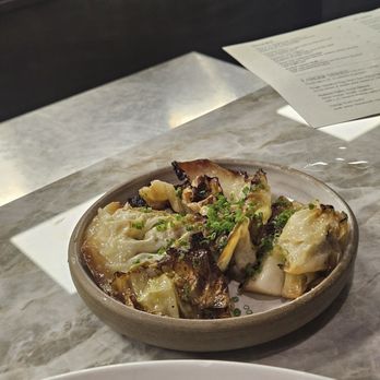 Senia - Charred cabbage - Cocktail Bars Near Me - Honolulu, Hawaii