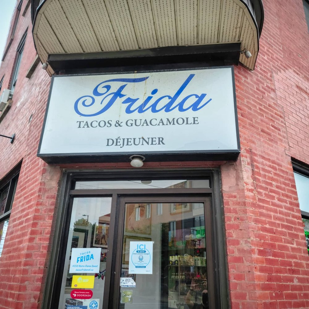 Tacos Frida - the front of a restaurant - Mexican Near Me - Montreal, Quebec Tacos Frida - the front of a restaurant - Mexican Near Me - Montreal, Quebec