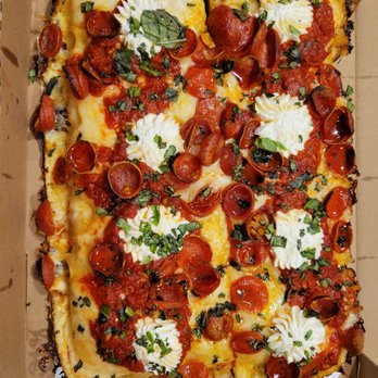 99 Craft Pizza - Large Pinnacle Detroit - Pizza Near Me - Fresno, California
